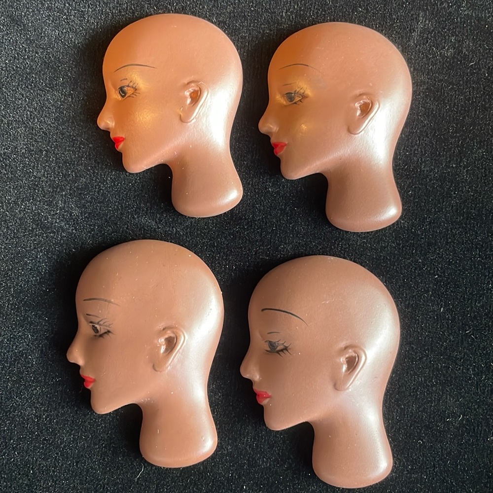 Doll Head Clay Pieces